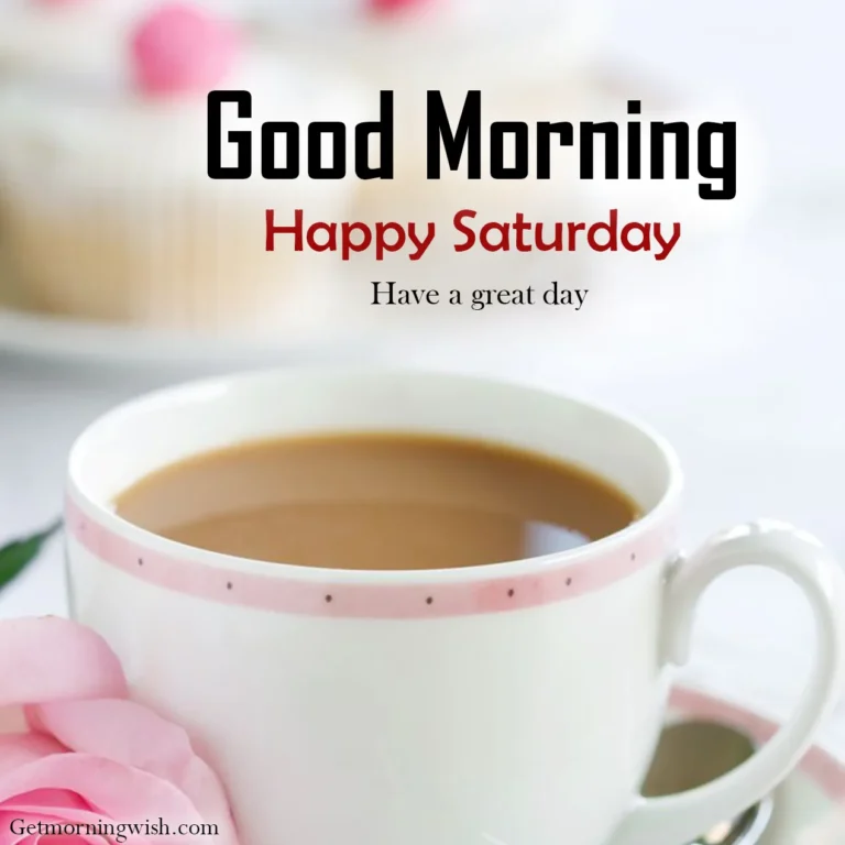 New Happy Saturday Good Morning Photos