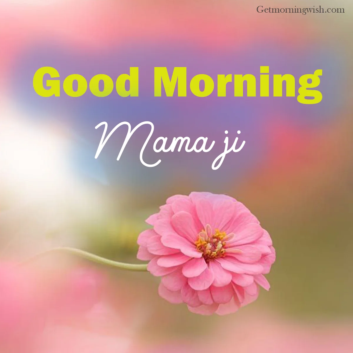 Good Morning Mama Ji HD Images