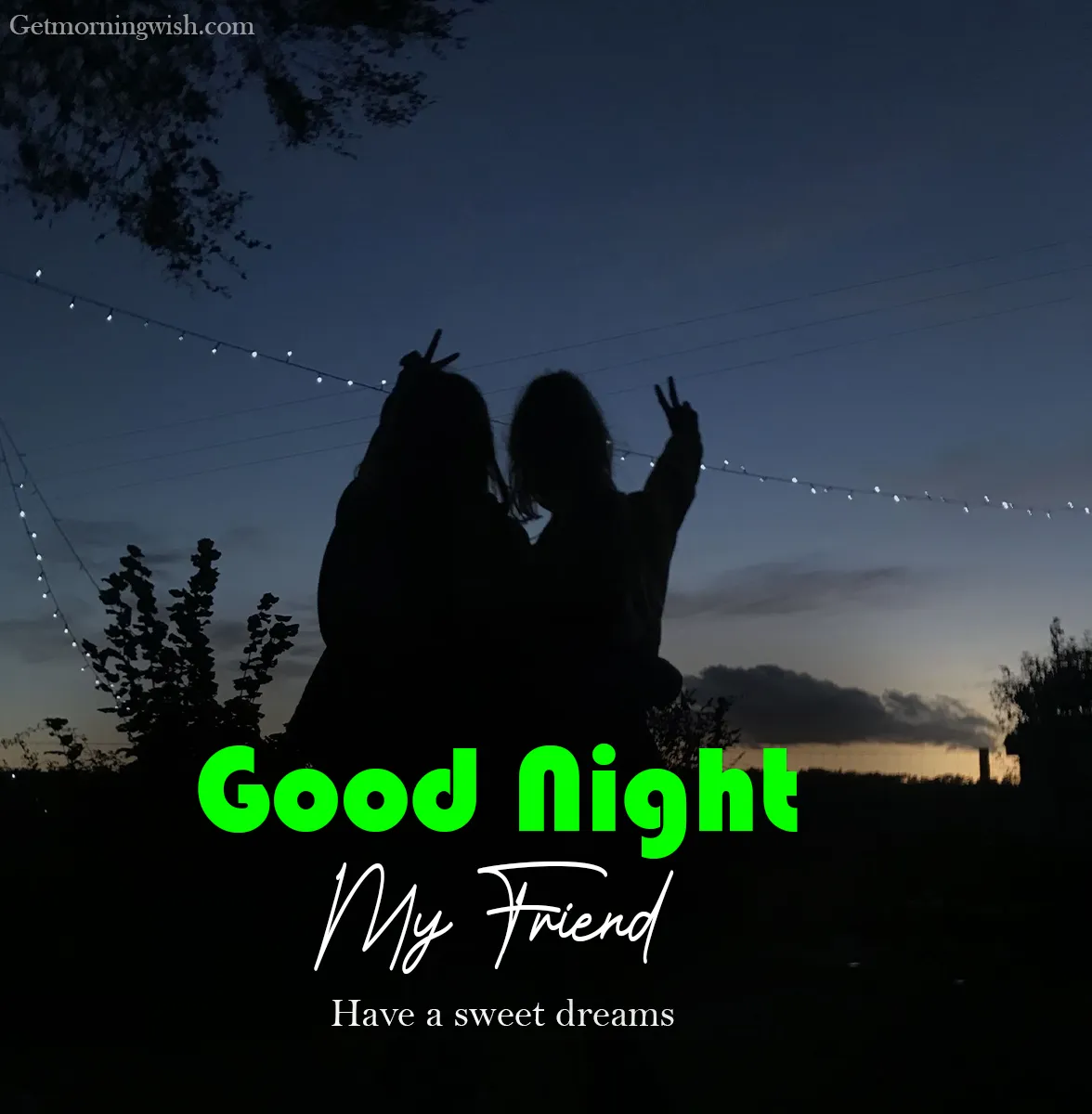 Good Night Pic Friend Photos